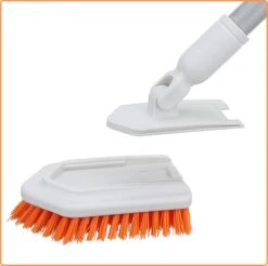 Merkloos Badkamer Reinigingsborstel - Badkamerschrobborstel - Reinigingsborstel - Met Afneembare Telescopische Handgreep En 180° Verstelbare Gezamenlijke Reinigingsborstel - Lange Steel 107 Cm -HG Sales 1200x1196 18