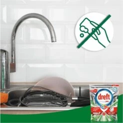 Dreft Platinum Plus All In One Lemon - 95 Stuks - Vaatwastabletten -HG Sales 1200x1197 27