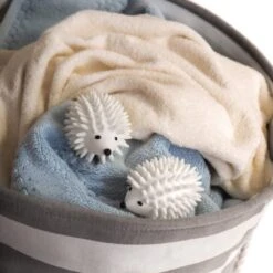 Merkloos 2-Pack Wasdrogerballen - Drogerballen - Wasdroger Droogballen – Wasbol – Was Bal - Wasballen – Wasdroger - Haarvanger Wasmachine - Wit -HG Sales 1200x1198 14