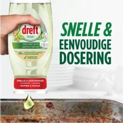 Dreft Natuurlijke Geur - Afwasmiddel - Bergamot & Gember - Ondersteboven Fles - Voordeelverpakking 8 X 370 Ml -HG Sales 1200x1198 65