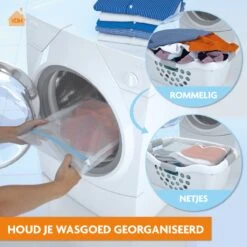 Alternative view of LaundrySpecialist Waszakken Voor Wasgoed - Set Van 3 Stuks - Ook Te Gebruiken Als Travel Organizer
