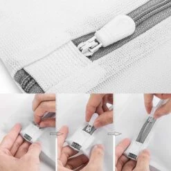 ForDig Wasnet Waszakjes (5 Stuks) Voor Lingerie En Fijne Was - Geschikt Voor Wasmachine - Met Rits - Wit -HG Sales 1200x1200 1428