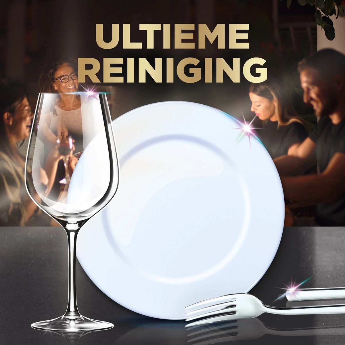 Finish Ultimate All In One Regular Vaatwastabletten - 80 Capsules 4 Finish Ultimate All In One Regular Vaatwastabletten - 80 Capsules - Afbeelding 4