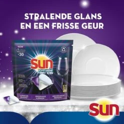 SUN® Sun Optimum All-in 1 Regular Capsules - 30 Vaatwastabletten - Maandbox -HG Sales 1200x1200 1531
