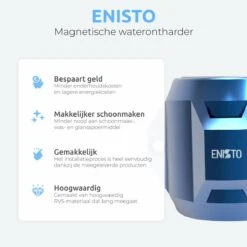 ENISTO® Magnetische Waterontharder Medium – Waterontharder Magneet – Douchefilter – 15.000 Gauss – Waterontkalker – Waterverzachter – Antikalk – Blauw – RVS -HG Sales 1200x1200 1633
