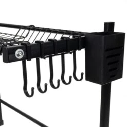 Afdruiprek Droger Zwart Voor Bestek Boven De Gootsteen 65 Cm X 29 Cm X 52 Cm -HG Sales 1200x1200 1657