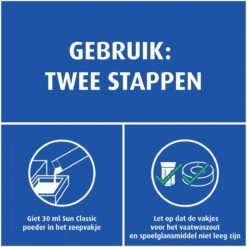 SUN® Sun Classic Normaal Vaatwaspoeder - 6 X 80 Wasbeurten - Voordeelverpakking 15 SUN® Sun Classic Normaal Vaatwaspoeder - 6 X 80 Wasbeurten - Voordeelverpakking -HG Sales 1200x1200 1845