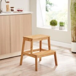 ACAZA Krukje In 2 Niveaus - Houten Opstapje - Bruin -HG Sales 1200x1200 2156