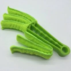 Musthave Gadget Groen - Jaloezie & Lamellen Reiniger - Lamellen Borstel - Stof Verwijderaar - Jaloezie Stoffer - Incl. Extra Microvezeldoekje