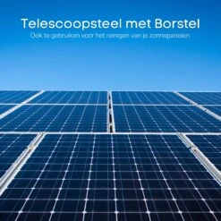 Merkloos Telescoopsteel Ramenwassen 4,6M - Met Borstel & Waterdoorvoer - Voor Ramen - Watertoevoer - Borstel -HG Sales 1200x1200 2297