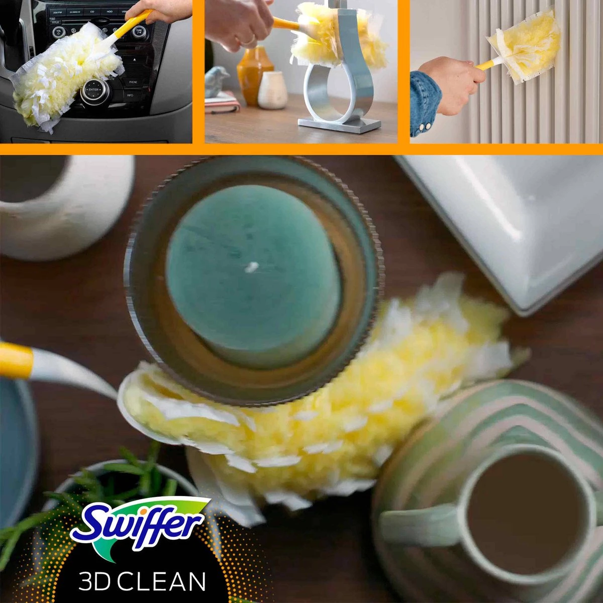 Swiffer Duster XXL - 1 Stofdoekje 360° 3 Swiffer Duster XXL - 1 Stofdoekje 360° - Afbeelding 3