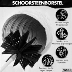 Antuza | Schoorsteenveegset | Schoorsteenreiniger | Schoorsteen Borstel | 9 Meter 10 Antuza | Schoorsteenveegset | Schoorsteenreiniger | Schoorsteen Borstel | 9 Meter -HG Sales 1200x1200 2415