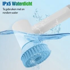 Elektrische Schoonmaakborstel - Schrobborstel - Handborstel - Schuurborstel - Schrobber - Badkamer - Toilet - Keuken 12 Elektrische Schoonmaakborstel - Schrobborstel - Handborstel - Schuurborstel - Schrobber - Badkamer - Toilet - Keuken -HG Sales 1200x1200 2485