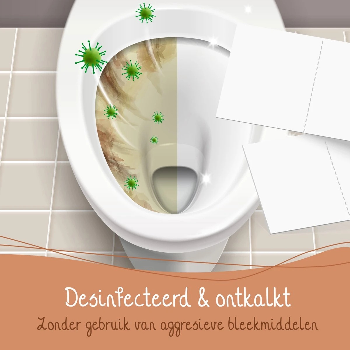 Cosmeau Toiletreiniger Sheets 60 Beurten Wasvellen Detergent Sheets Eco Toilet Strips - Cosmo Cosmea Kosmo 7 Cosmeau Toiletreiniger Sheets 60 Beurten Wasvellen Detergent Sheets Eco Toilet Strips - Cosmo Cosmea Kosmo - Afbeelding 7
