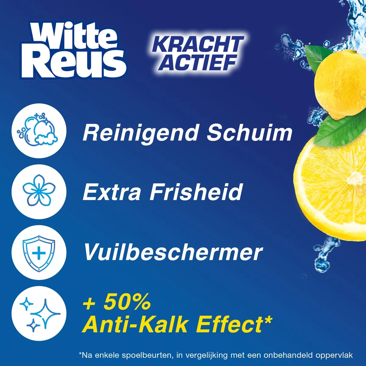 Witte Reus Kracht Actief Toiletblok - Citrus - WC Blokjes Voordeelverpakking - 10 Stuks 4 Witte Reus Kracht Actief Toiletblok - Citrus - WC Blokjes Voordeelverpakking - 10 Stuks - Afbeelding 4
