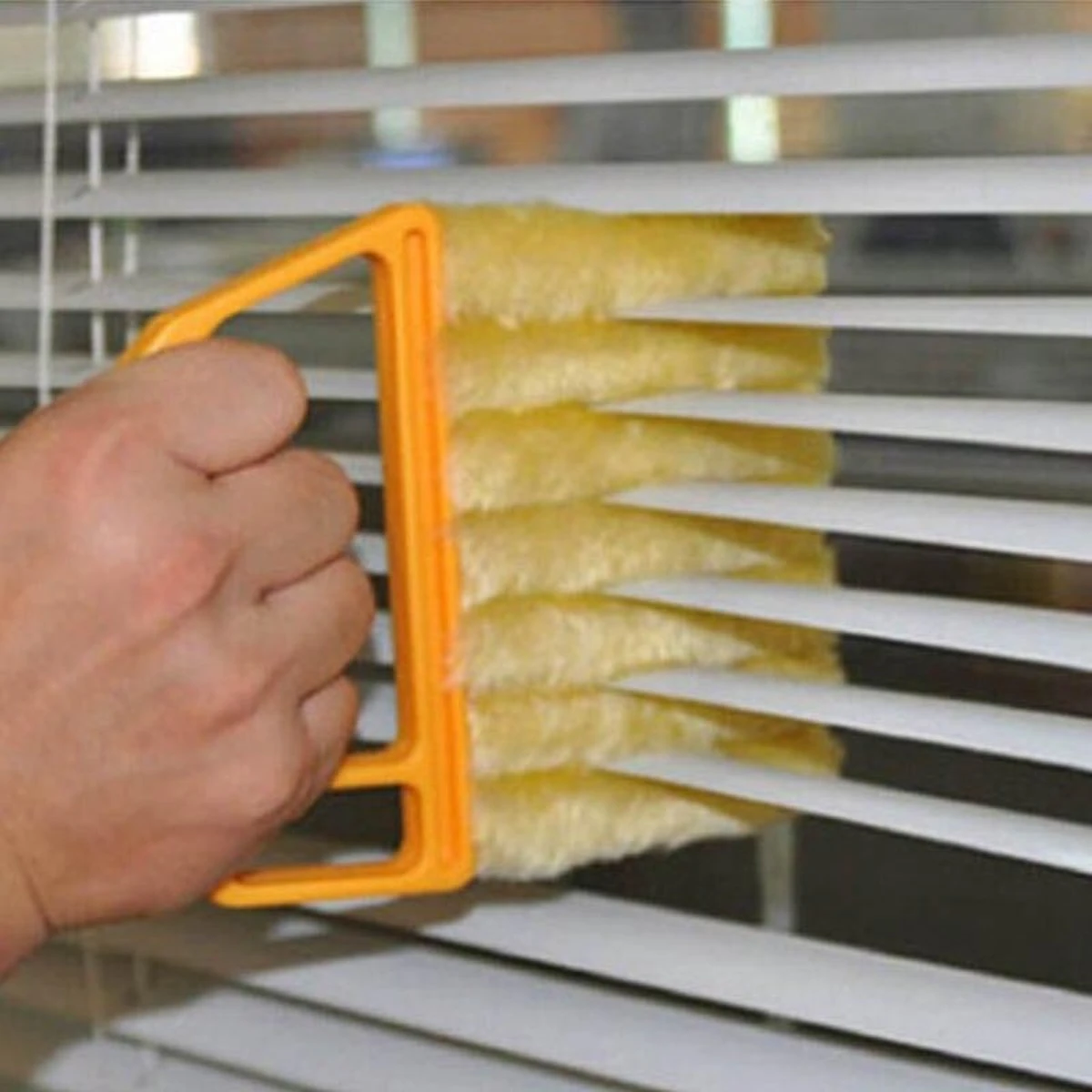 Nuttig Microfiber Venster Reinigingsborstel Airconditioner Duster Cleaner Met Wasbare Jaloezie Blade Schoonmaakdoekje 1 Nuttig Microfiber Venster Reinigingsborstel Airconditioner Duster Cleaner Met Wasbare Jaloezie Blade Schoonmaakdoekje