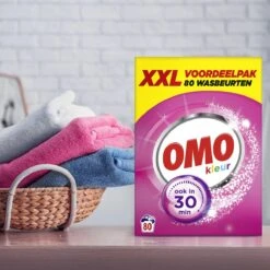 Omo Kleur XXL Waspoeder Voor De Gekleurde Was - 80 Wasbeurten -HG Sales 1200x1200 501