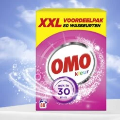 Omo Kleur XXL Waspoeder Voor De Gekleurde Was - 80 Wasbeurten -HG Sales 1200x1200 503