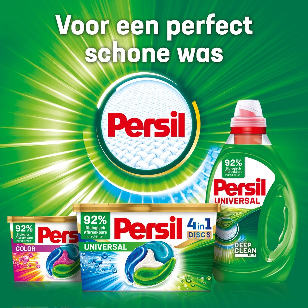 Persil® Persil Universal Waspoeder - Poeder Wasmiddel - 100 Wasbeurten 5 Persil® Persil Universal Waspoeder - Poeder Wasmiddel - 100 Wasbeurten - Afbeelding 5