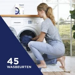 Neutral Waspoeder Kleur - Dermatologisch Getest, Parfumvrij En Hypoallergeen - 4 X 45 Wasbeurten -HG Sales 1200x1200 525