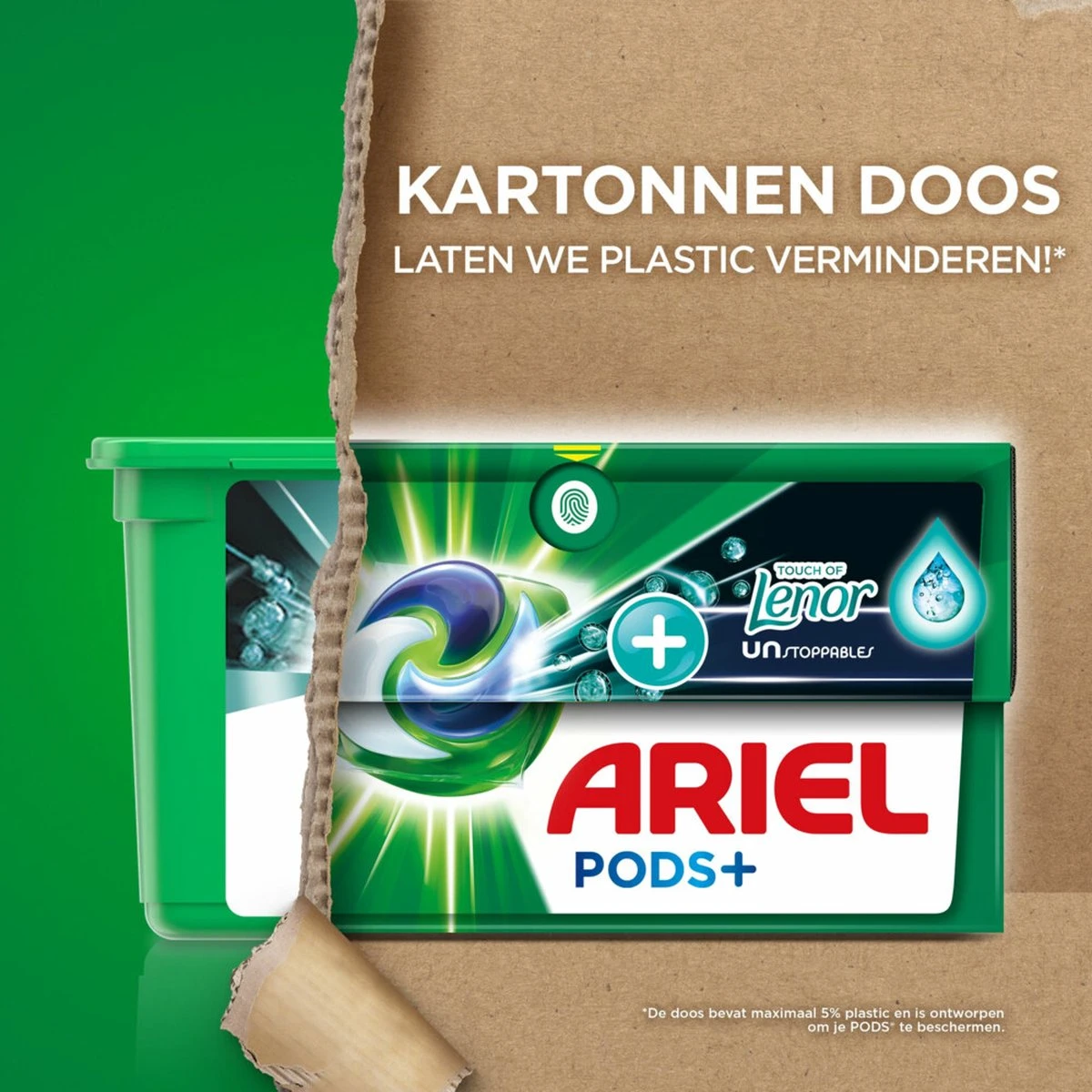 Ariel Wasmiddel Pods + Touch Of Lenor – 4 X 20 Wasbeurten – Voordeelverpakking 6 Ariel Wasmiddel Pods + Touch Of Lenor – 4 X 20 Wasbeurten – Voordeelverpakking - Afbeelding 6