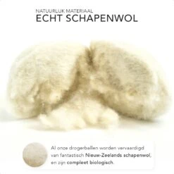 STEAMRS - 6x Wasdrogerballen - 100% Schapenwol - Verkort Droogtijd - Zachtere & Kreukloze Was 11 STEAMRS - 6x Wasdrogerballen - 100% Schapenwol - Verkort Droogtijd - Zachtere & Kreukloze Was -HG Sales 1200x1200 594