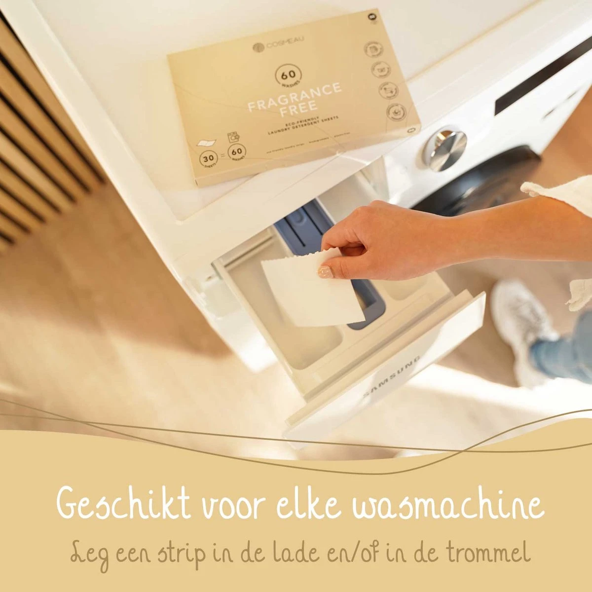 Cosmeau Wasstrips 120 Wasbeurten Lavendel Wasmiddel Wasvellen Wasdoekjes Detergent Sheets Eco Laundry Strips - Plasticvrij Biologisch Eco 12 Cosmeau Wasstrips 120 Wasbeurten Lavendel Wasmiddel Wasvellen Wasdoekjes Detergent Sheets Eco Laundry Strips - Plasticvrij Biologisch Eco - Afbeelding 12