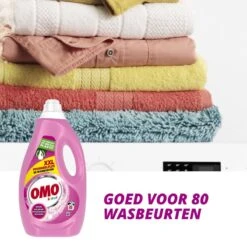 Omo Kleur Vloeibaar Wasmiddel - 80 Wasbeurten - Voordeelverpakking -HG Sales 1200x1200 770