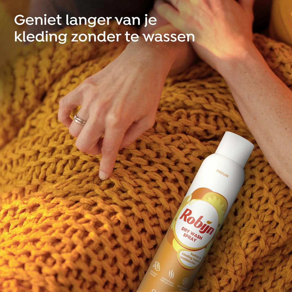 Robijn Original Dry Wash Spray - 2 X 200 Ml - Voordeelverpakking 3 Robijn Original Dry Wash Spray - 2 X 200 Ml - Voordeelverpakking - Afbeelding 3