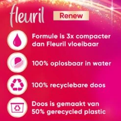 Fleuril Renew Color - Vloeibaar Wasmiddel - Voordeelverpakking - 65 Wasbeurten 17 Fleuril Renew Color - Vloeibaar Wasmiddel - Voordeelverpakking - 65 Wasbeurten -HG Sales 1200x1200 923