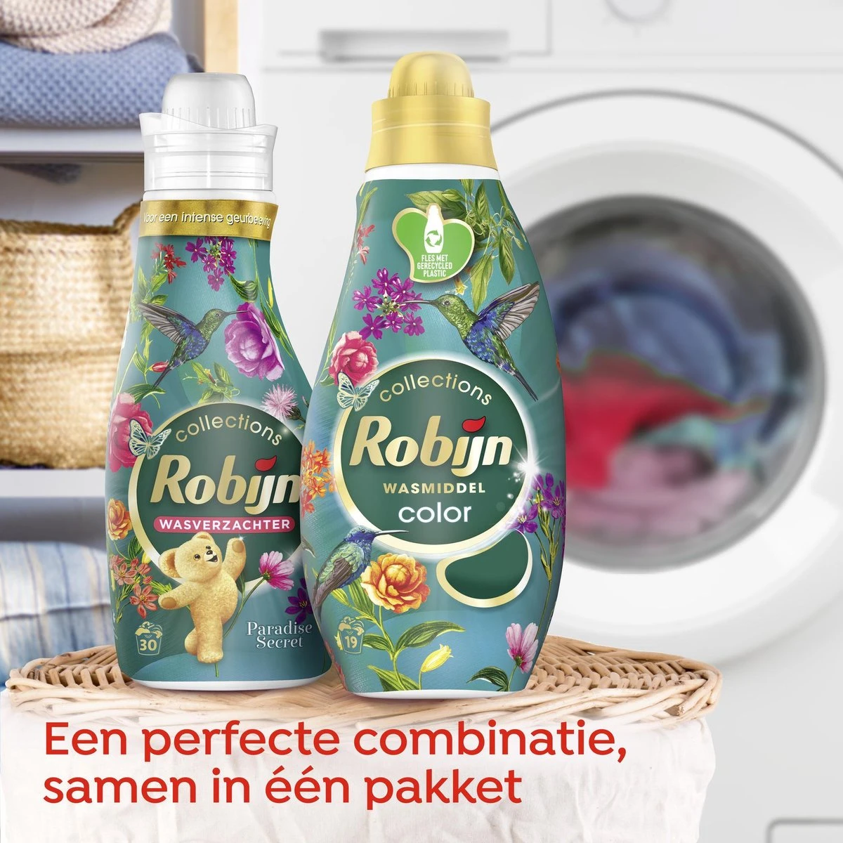 Robijn Paradise Secret Wasmiddel En Wasverzachter - 57 Wasbeurten - Voordeelverpakking 6 Robijn Paradise Secret Wasmiddel En Wasverzachter - 57 Wasbeurten - Voordeelverpakking - Afbeelding 6