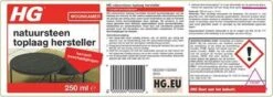 HG Natuursteen Toplaag Hersteller - 250 Ml - Herstelt Beschadigingen - Voor Marmer En Alle Andere Kalkhoudende Natuursteensoort -HG Sales 1200x426 3