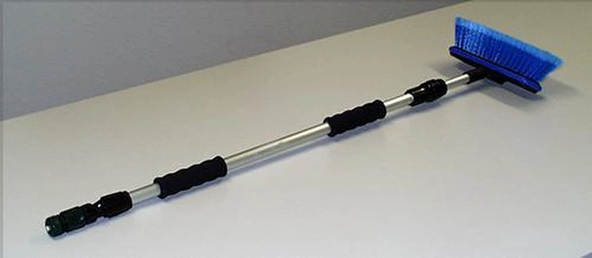 Petapak Telescoop Wasborstel Voor Caravan, Camper Of Auto 1 Petapak Telescoop Wasborstel Voor Caravan, Camper Of Auto