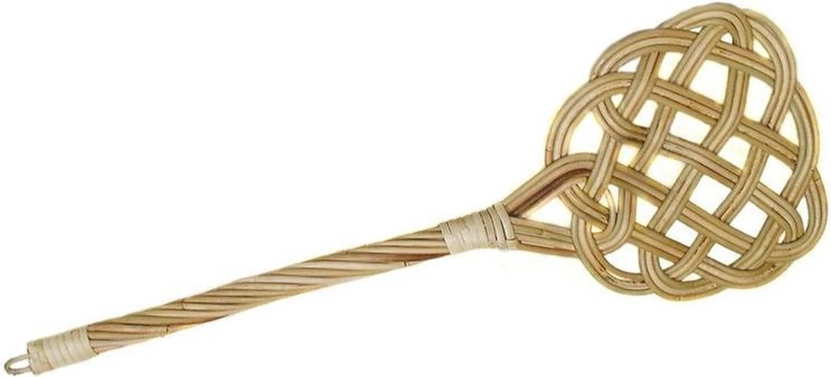 Merkloos Mattenklopper Van Hout / Rotan 73 X 26 X 3 Cm - Schoonmaakartikelen 1 Merkloos Mattenklopper Van Hout / Rotan 73 X 26 X 3 Cm - Schoonmaakartikelen