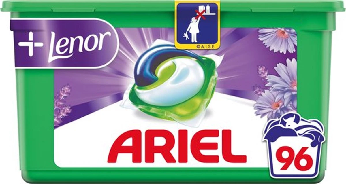 ARIEL PODS+ Lenor 32ct 2 ARIEL PODS+ Lenor 32ct - Afbeelding 2