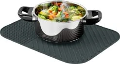 Alpina Afdruipmat - Droogmat - Siliconen - 26,5x34,5 Cm - Grijs -HG Sales 1200x642 3