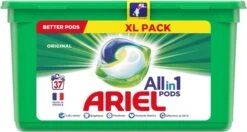 Ariel All In 1 Pods Regular Wasmiddel - Voordeelverpakking 3 X 37 Wasbeurten - Wasmiddel Pods 20 Ariel All In 1 Pods Regular Wasmiddel - Voordeelverpakking 3 X 37 Wasbeurten - Wasmiddel Pods -HG Sales 1200x643