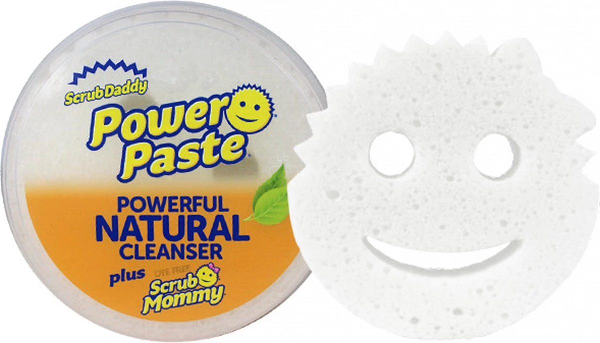 The Orginal Scrub Daddy Power Paste Schoonmaakmiddel Incl. Original Scrub Mommy Wit 1 The Orginal Scrub Daddy Power Paste Schoonmaakmiddel Incl. Original Scrub Mommy Wit