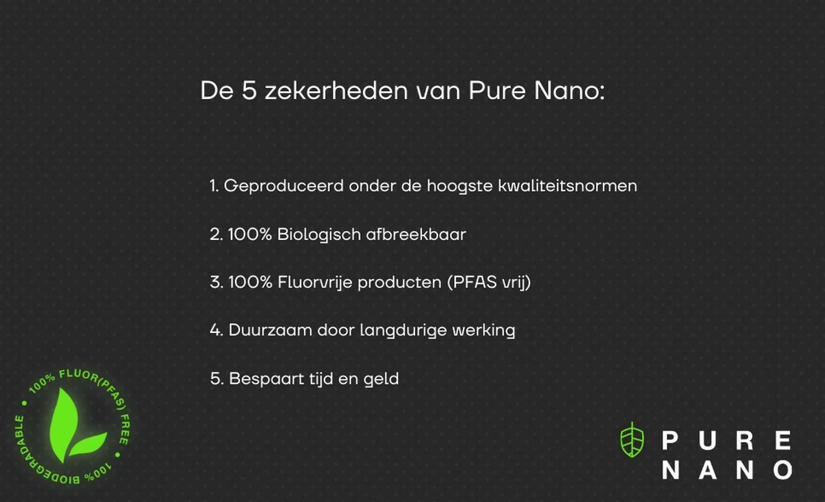 PURE NANO Glas - Nano Coating Voor 5 Jaar Heldere Ramen Met Minder Schoonmaakwerk - 250 Ml 4 PURE NANO Glas - Nano Coating Voor 5 Jaar Heldere Ramen Met Minder Schoonmaakwerk - 250 Ml - Afbeelding 4