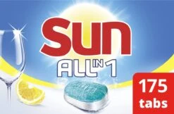 SUN® Sun All-In-1 Citroen Vaatwastabletten - 7 X 24 Tabletten - Voordeelverpakking -HG Sales 1200x786 2