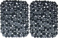 Merkloos Papillon - Gootsteenmat - 40x30 Cm - Kiezels Zwart -HG Sales 1200x786 3