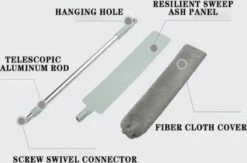 Verstelbare Stofdoek Voor Jaloezieën / Verstelbare Plumeau / Verstelbare Stofdoek / Reinigings Borstel Jaloezieën / Jaloerzieën Reiniger/ Intrekbare Stofborstel / Onder Kast Dweil / Intrekbare Verstelbare Plumeau / Stoffer / Schoonmaken Tips -HG Sales 1200x791 3