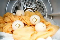 LuxerLiving Wasbol Set Van 6 - Droogt Tot 30% Sneller - Wasverzachter - Droger Ballen - Dryer Balls - Ecologisch - 100% Wol -HG Sales 1200x800 14