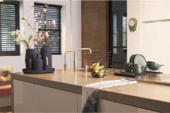 Present Time Afdruiprek - Linea Zwart Met Mat Zwarte Tray - 49x32x9,5cm -HG Sales 1200x800 24