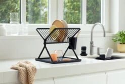 Brabantia SinkSide Afdruiprek - Inklapbaar - Compact - Dark Grey 21 Brabantia SinkSide Afdruiprek - Inklapbaar - Compact - Dark Grey -HG Sales 1200x800 29