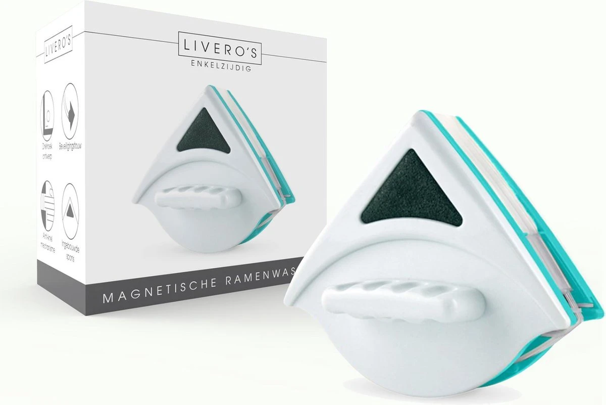 Merkloos Magnetische Raamwisser Voor Enkelglas - Ruitenreiniger - Ramenwasser - Magneet Ruitenwisser 1 Merkloos Magnetische Raamwisser Voor Enkelglas - Ruitenreiniger - Ramenwasser - Magneet Ruitenwisser