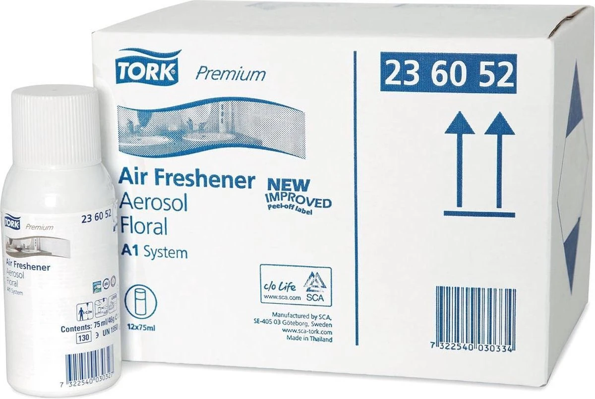 Tork Navulling Voor Luchtverfrisser Bloemen Systeem A1 Flacon Van 75 Ml 6 Tork Navulling Voor Luchtverfrisser Bloemen Systeem A1 Flacon Van 75 Ml - Afbeelding 6