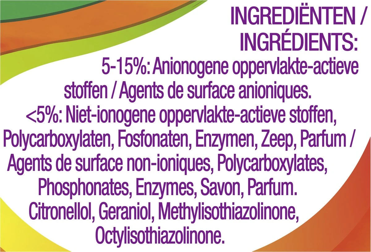 Robijn Color & Passiebloem Wasmiddel En Wasverzachter Pakket - 5 Stuks - Voordeelpakket 8 Robijn Color & Passiebloem Wasmiddel En Wasverzachter Pakket - 5 Stuks - Voordeelpakket - Afbeelding 8