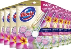 Glorix Aroma Lux Pink Jasmine & Elderflower Toiletblokken - 9 Stuks - Voordeelverpakking 13 Glorix Aroma Lux Pink Jasmine & Elderflower Toiletblokken - 9 Stuks - Voordeelverpakking -HG Sales 1200x827 3