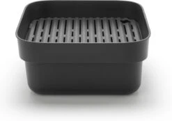 Brabantia SinkSide Afwasbak Vierkant - Met Afdruipschaal - Dark Grey -HG Sales 1200x843